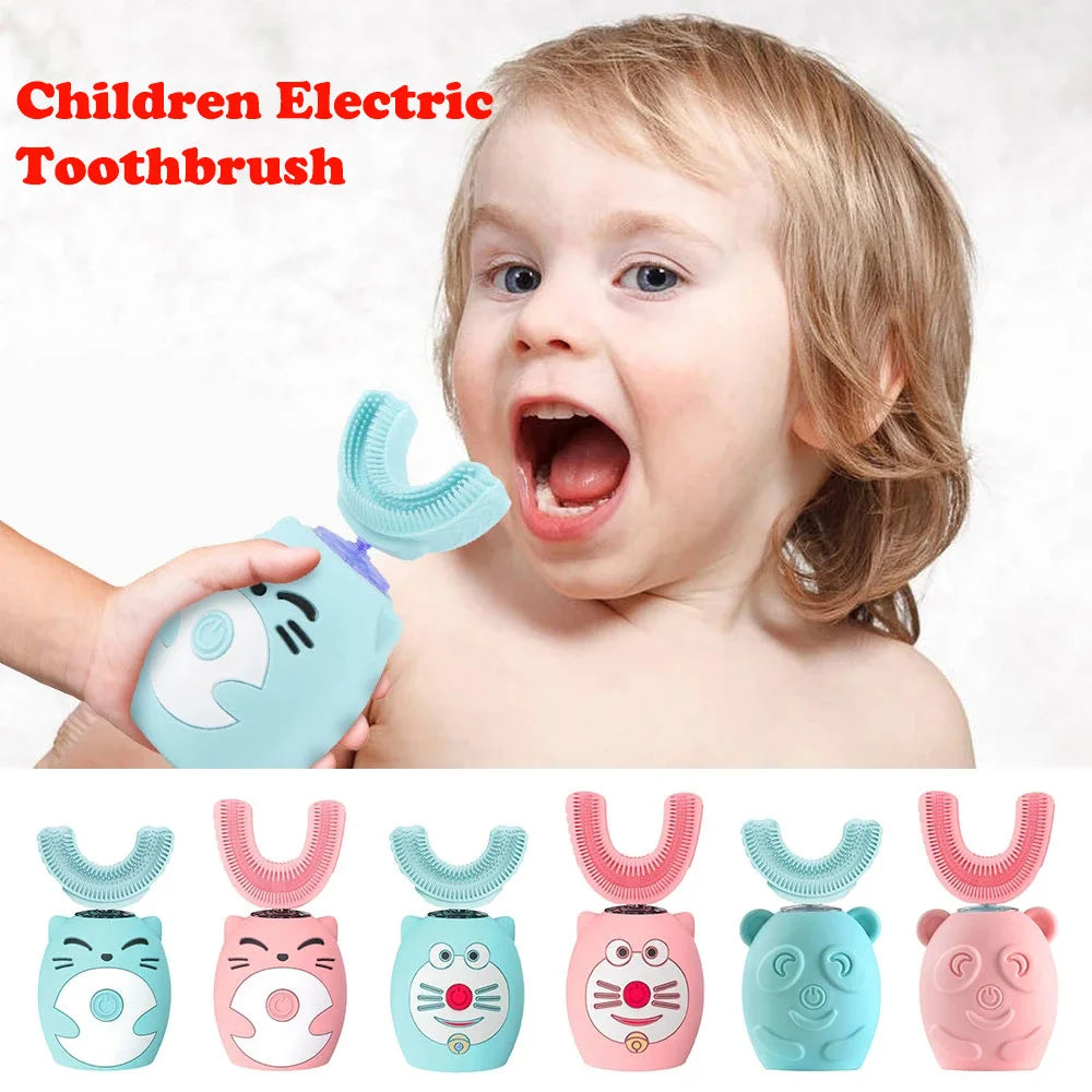 Kids U Shape Electric 360 Degrees Toothbrush